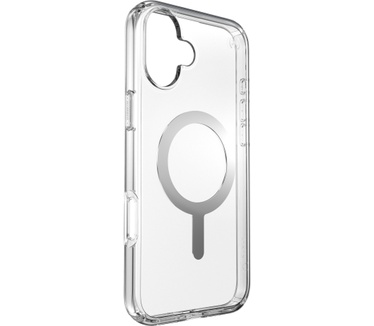 Speck Presidio Perfect Clear + MS Apple iPhone 16 Plus Clear - with Microban