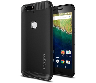 Spigen Rugged Armor Huawei Nexus 6P Case Zwart