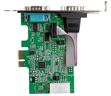 Startech.com 2-poorts PCI Express RS232 seriële adapterkaart 16950 UART