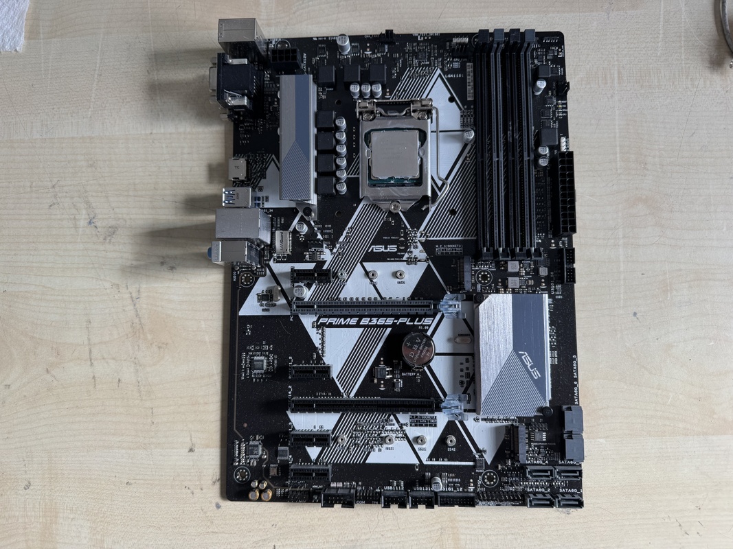 intel corei7 9700k ASUS PRIME B365-PLUS