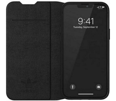 Adidas Trefoil Book Case - Apple iPhone 13 Pro Max (6.7") - Zwart Zwart