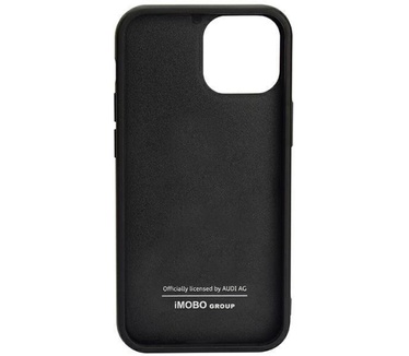 Audi Sport Carbon Back Case Apple iPhone 13/13 Pro (6.1") - Zwart Zwart