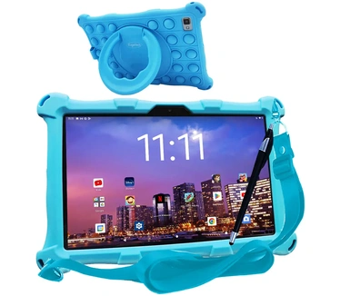AngelTech Kindertablet XL PRO II Blauw