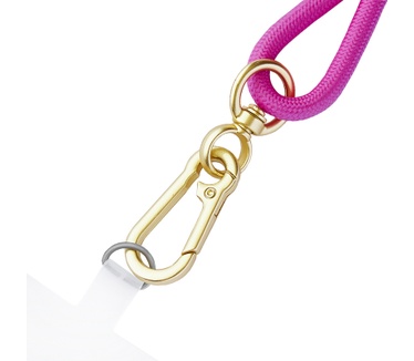 Intenso Handykette als Lade- + Datenkabel USB-C bis 1,65m neon pink