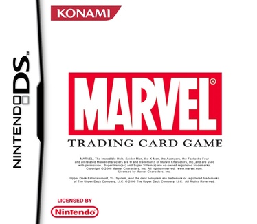 Packshot voor Marvel Trading Card Game