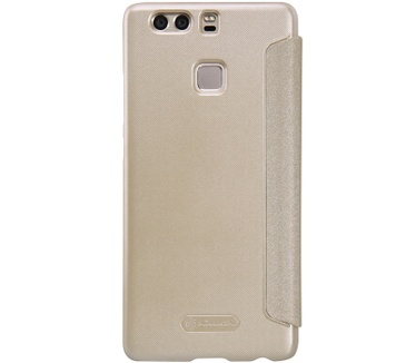 Nillkin Sparkle S-View Book Case voor Huawei P9 Plus - Goud