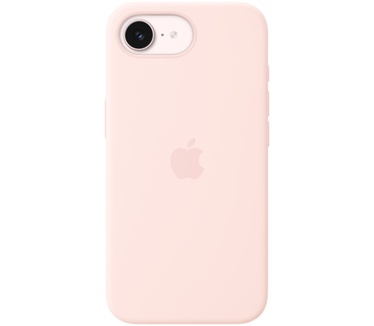 Apple iPhone Siliconenhoesje met MagSafe Soft Pink voor iPhone 17e Zwart