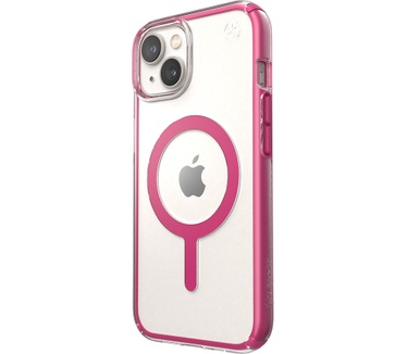 Speck Presidio Perfect Clear Geo + MS Apple iPhone 14 Clear/Digital Pink