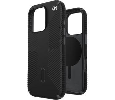 Speck Presidio2 Grip + ClickLock Apple iPhone 16 Pro Black - with Microban