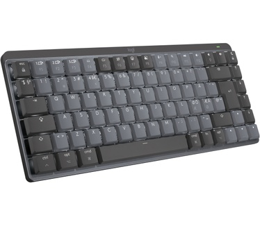 Logitech MX Mini Mechanical for Mac, Qwerty Nordic, Donkergrijs