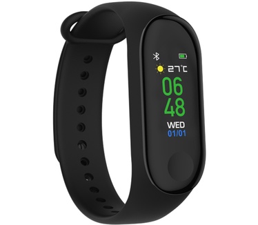 Denver Fitness Band Zwart (Zwart)