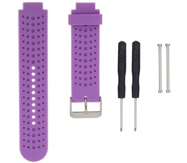 qMust Sportbandje voor Garmin Forerunner 220/230/235/620/630/735 XT - Paars