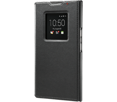 BlackBerry Priv Leather Smart Flip Case Black (ACC-62173-001)