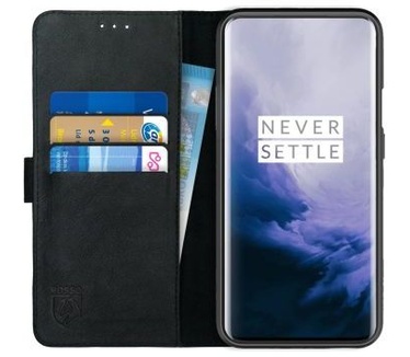 Rosso Deluxe OnePlus 7 Pro Hoesje  Zwart