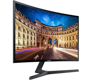 Samsung C24F396FHU Zwart