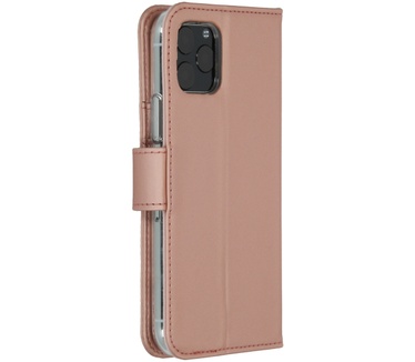 Accezz Wallet Softcase Bookcase iPhone 11 Pro - Rosé Goud