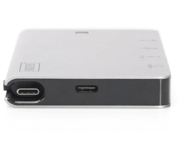 Digitus DA-70867 USB-C Travel Dock, 6 Port