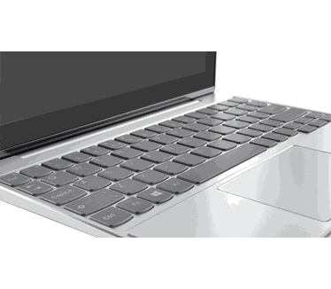 Lenovo MIIX 320-10ICR (80XF003RMB, Azerty toetsenbord) Zilver
