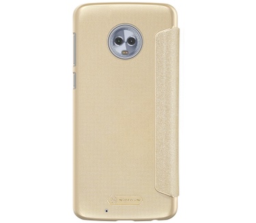 Nillkin New Sparkle Book Case voor Motorola Moto G6 - Goud  Goud