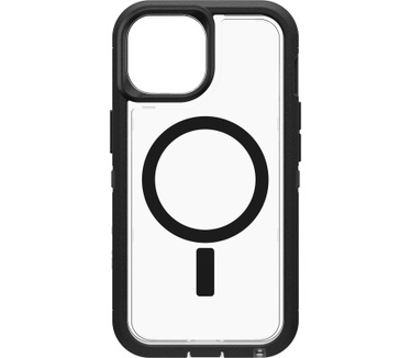 Otterbox Defender Series XT voor iPhone 15, Dark Side (Clear / Black)