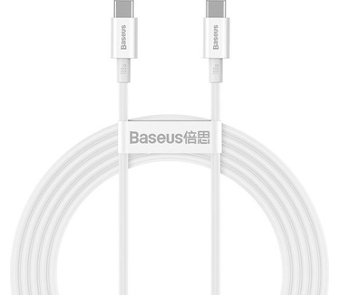 Baseus Superior Series USB-C Kabel 2m Wit