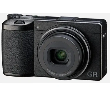 Ricoh GR III HDF compact camera Zwart