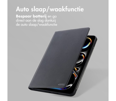 Accezz Classic Tablet Case iPad Pro 13 (2024) M4 - Zwart