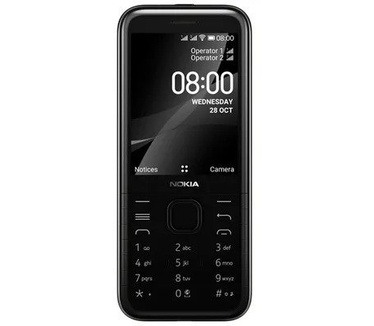 Nokia 8000 4G Zwart Zwart