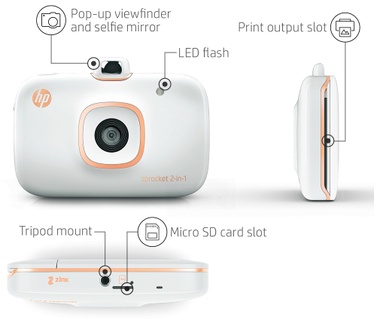 HP Sprocket 2-in-1