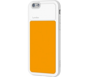 Lumdoo Apple iPhone 6 Plus Duo Cover White/Orange