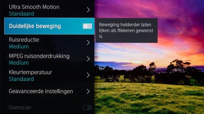 Duidelijke beweging