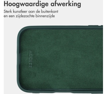 Accezz Edge Backcover met MagSafe Samsung Galaxy S26 - Groen