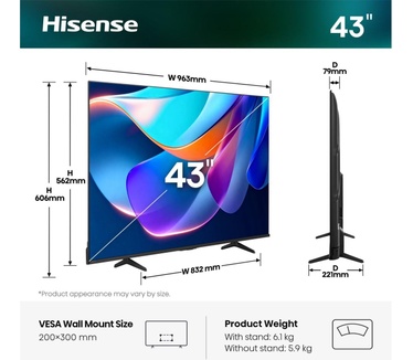 Hisense 43A6S