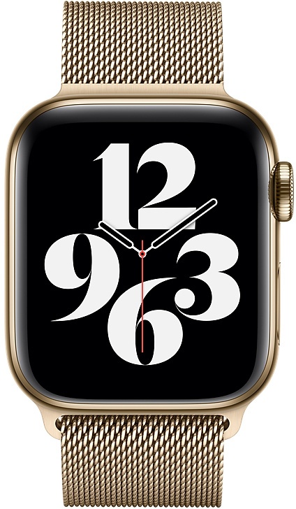 apple watch 40mm gold milanese loop