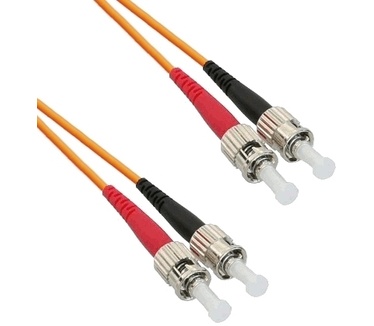 Eeconn Glasvezel Patchkabel, 50/125 (OM2), ST - ST, Duplex, 1.5m