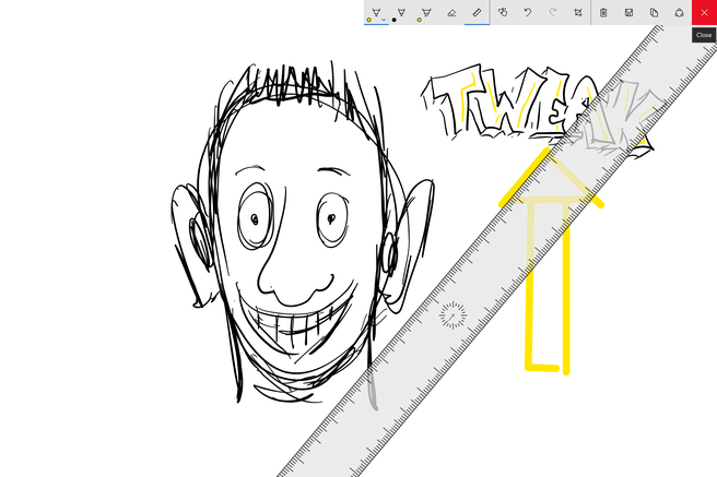 Windows 10 Anniversary Update Sketchpad