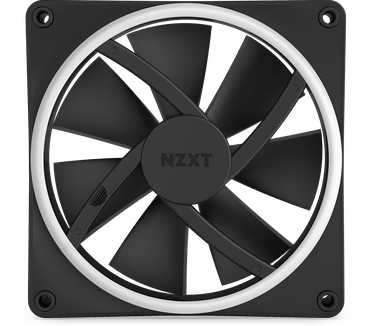 NZXT F140 RGB Duo, Single Pack, Zwart, 140mm