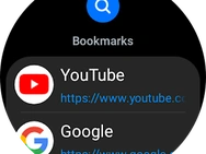 Wear OS-port van Samsung Internet Browser