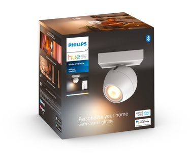 Philips Hue Buckram Spot Bluetooth (1-spot) Wit