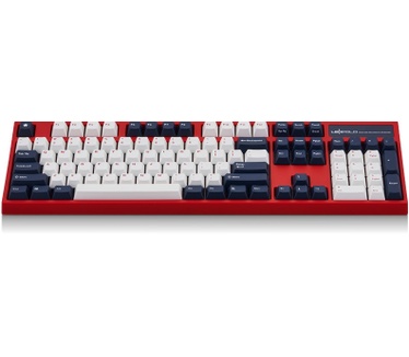 Leopold FC900RN wh/nv PBT MX Red US Red Case - White/Navy keycap