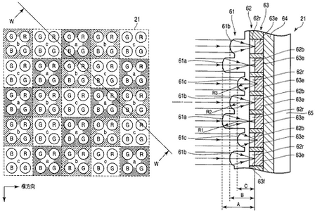Olympus sensor patent contrast autofocus microlenzen