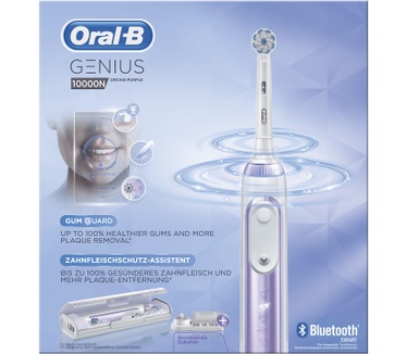 Oral-B Genius 10000N Orchid Purple Elektrische Tandenborstel Powered By Braun