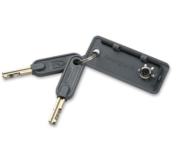 Kensington ClickSafe® Twin-laptopslot - Master Keyed