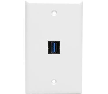 Tripp-Lite U324-003-KJ Blauw, Zwart