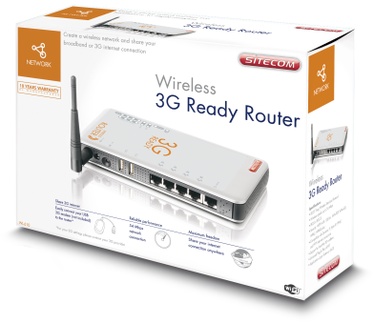 Sitecom Wireless 3G Ready Router WL-610