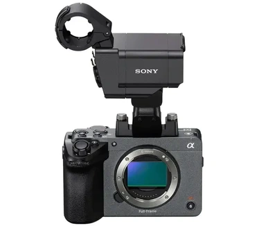 Sony Cinema Line FX5 Body + XLR Handle Zwart