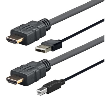 VivoLink PROHDMIUSBAB3 Zwart