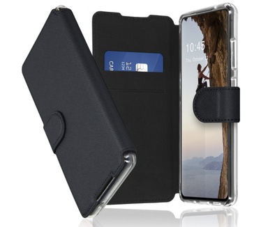 Accezz Xtreme Wallet Bookcase Samsung Galaxy S21 FE - Zwart