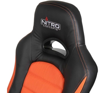 Nitro Concepts C80 Pure Gaming Chair Zwart/Oranje