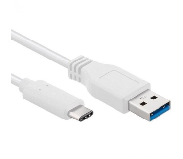 Allteq USB C naar USB A kabel 3.0, 2m Wit